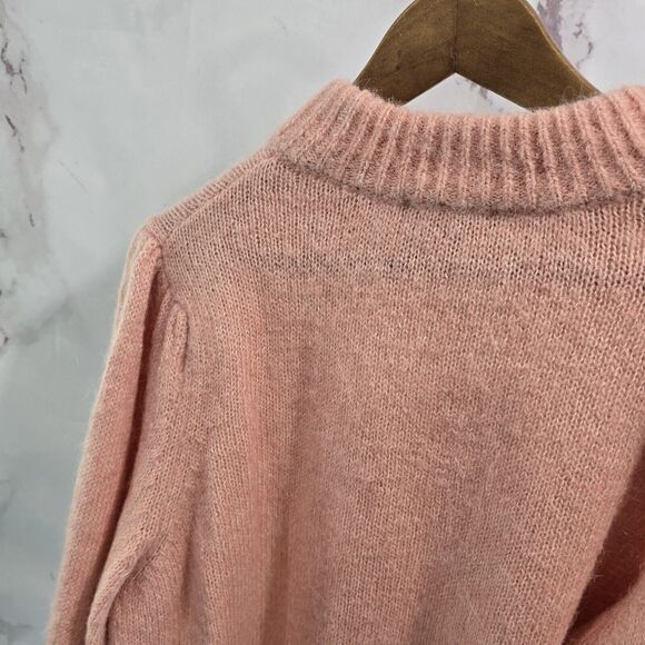 & Other Stories Pink Cozy Crew Neck Sweater - Picture 6 of 10